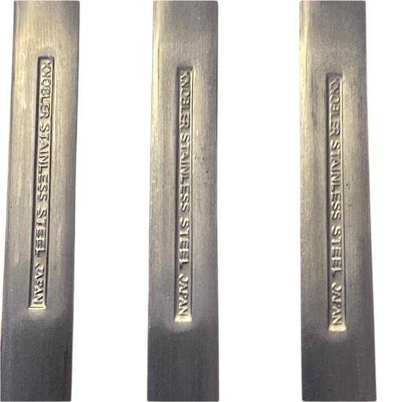 Cocktail Seafood Forks Set of 5 Vintage Made in Japan  Set of 5  Knobler Stainless Seafood Cocktail Forks 6\